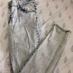 Pacsun bullhead light wash denim